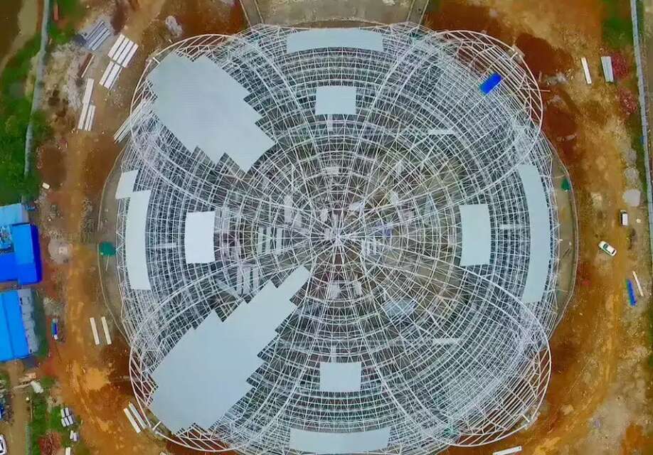 海林体育馆网架